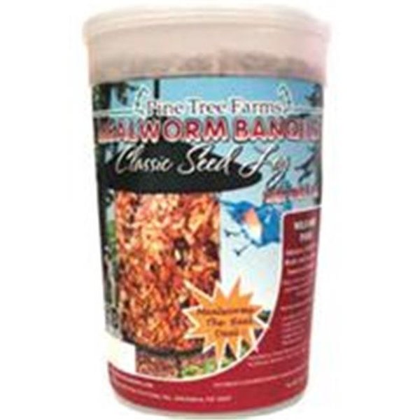 Pine Tree Farms Pine Tree Farms 399655 28 oz Mealworm Banquet Classic Log 399655